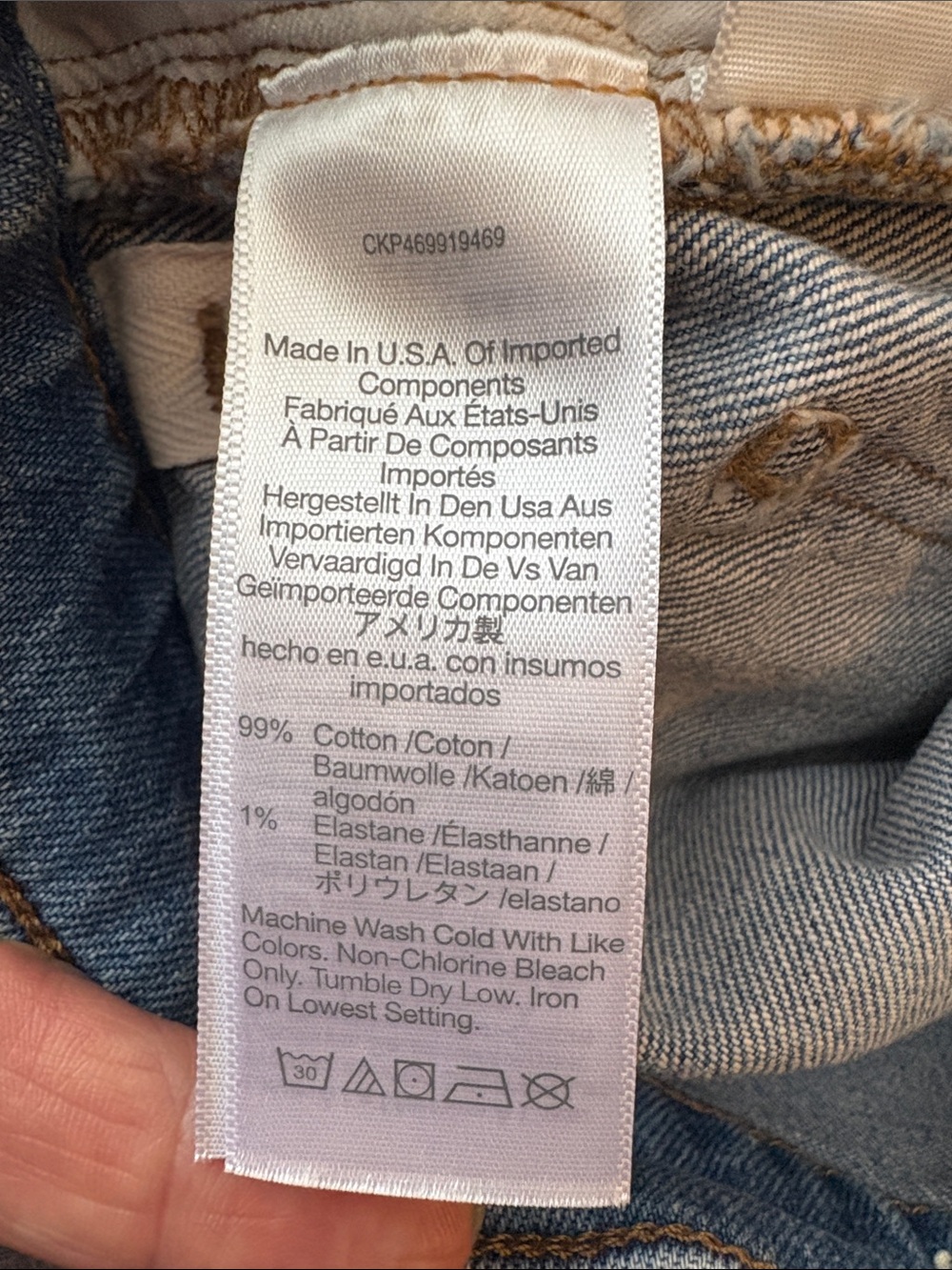 Madewell The Perfect Vintage Mid-Rise Wide-Leg Jean Almanza Wash Blue Size 27 - Picture 14 of 15